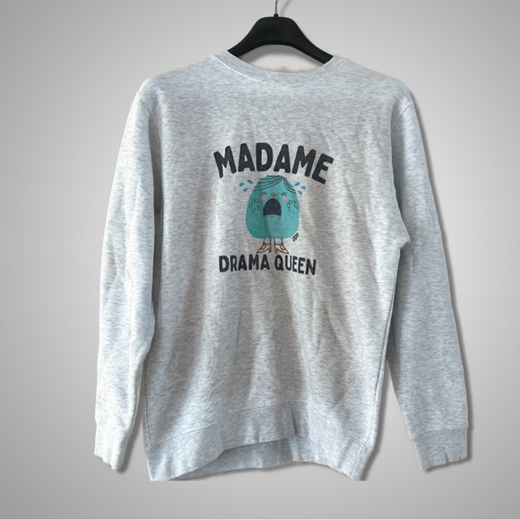 Madame drama queen sweatshirt - Picture 1 of 10